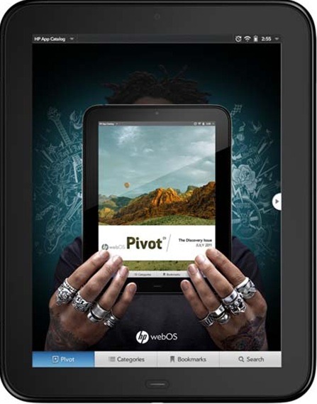 「HP webOS Pivot」