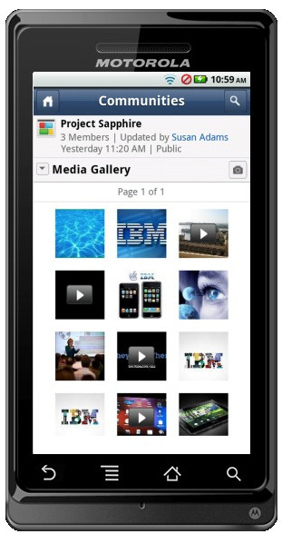IBM、業務用ソーシャルアプリ「IBM Connections」のモバイル端末版を配信開始 
