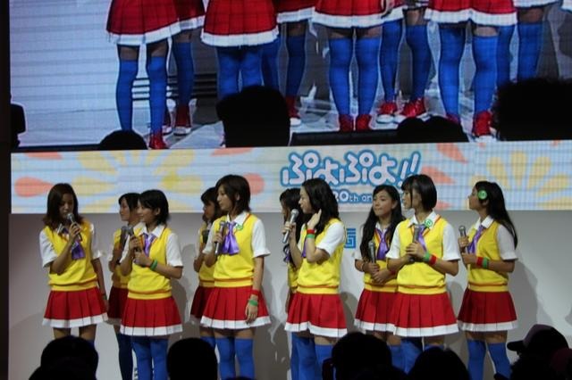 【TGS 2011】ぷよぷよアイドリング！！！が熱唱、その様子をフォトレポート  