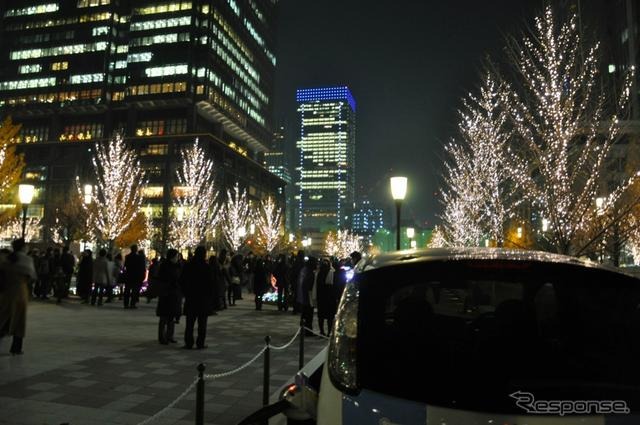 光都市東京・LIGHTOPIA2011のようす