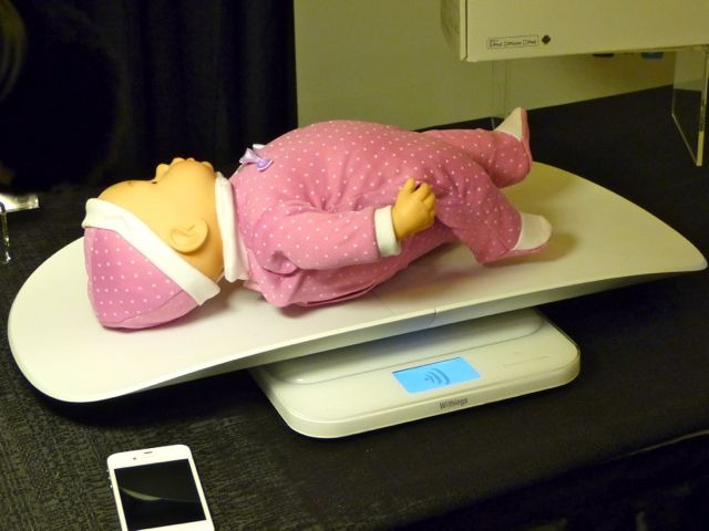 Withingsの乳児用体重計「Smart Baby Scale」