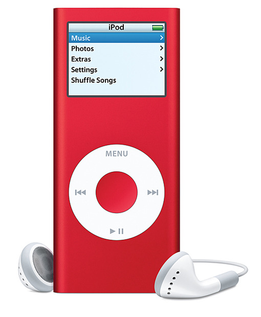 iPod nano （PRODUCT） RED Special Edition