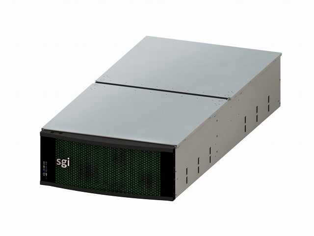 「SGI Modular InfiniteStorage JBOD」前面