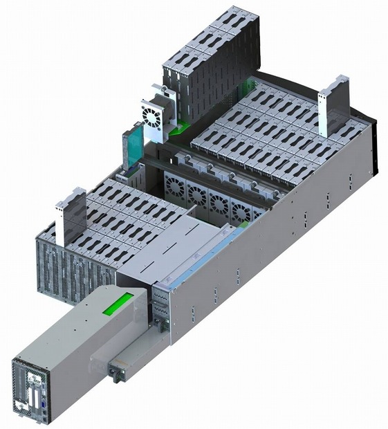 「SGI Modular InfiniteStorage JBOD」内部