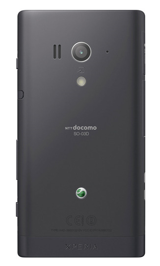 「docomo with series Xperia acro HD SO-03D」Black