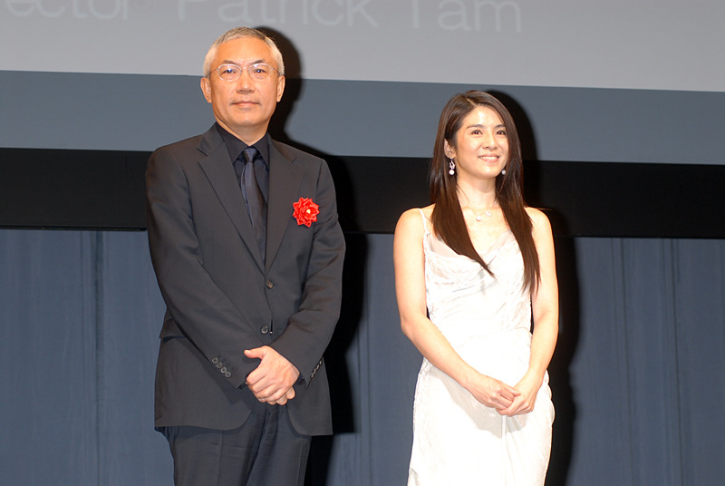 最優秀芸術貢献賞　「父子」のパトリック・タム監督と女優のチャーリー・ヤン