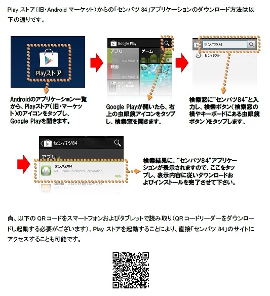 アプリケーションのインストール方法