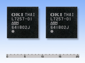 　沖電気工業は22日、高度化PHS通信規格「W-OAM」に対応したPHS用ベースバンドLSI「ML7257」を世界で初めて商品化し、本日発表のウィルコムのW-OAM対応音声端末「WX320K」、「WX220J」、「WX321J」に採用されたと発表した。