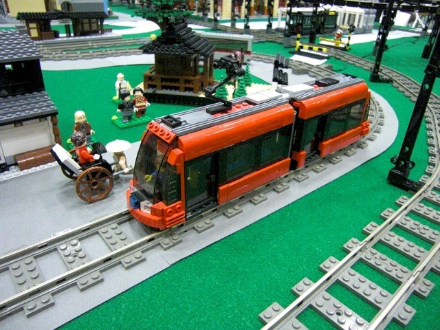 第13回国際鉄道模型コンベンション。LEGO鉄道