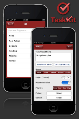 TaskKit for GTD