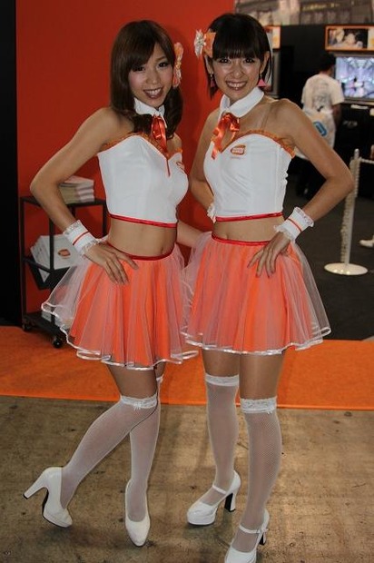 【TGS 2012】ビジネスデーを彩ってくれたコンパニオンたち、DAY2編