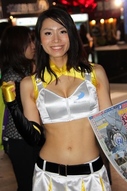 【TGS 2012】ビジネスデーを彩ってくれたコンパニオンたち、DAY2編