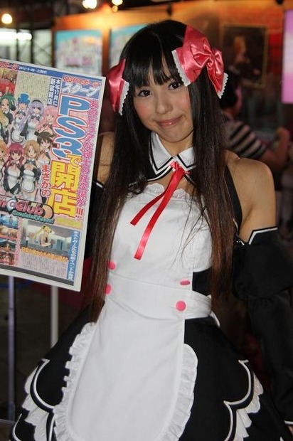 【TGS 2012】ビジネスデーを彩ってくれたコンパニオンたち、DAY2編