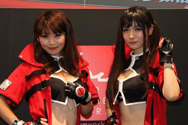 【TGS 2012】ビジネスデーを彩ってくれたコンパニオンたち、DAY2編