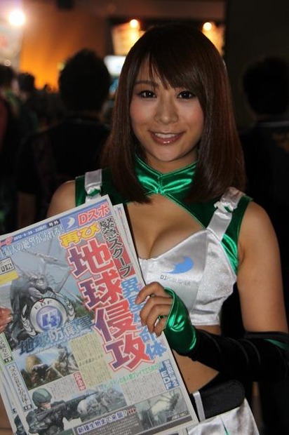 【TGS 2012】ビジネスデーを彩ってくれたコンパニオンたち、DAY2編