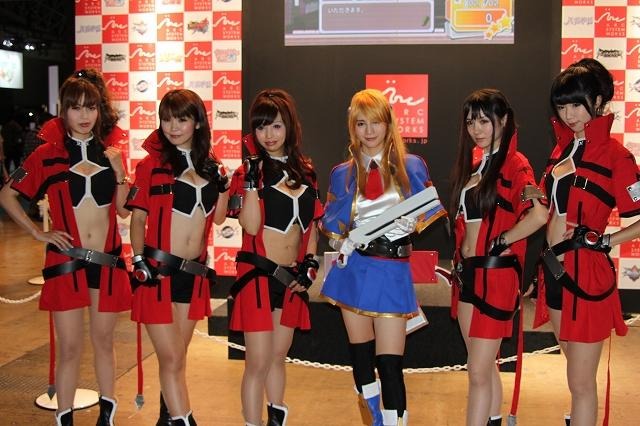 【TGS 2012】ビジネスデーを彩ってくれたコンパニオンたち、DAY2編