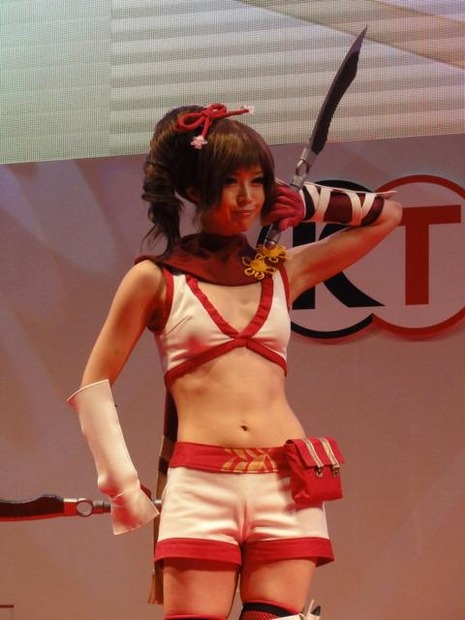 【TGS 2012】「着物は織りました、3メートル」レイヤーさん必見！様々な工夫がなされたコーエーテクモコスプレコンテスト出場者のこだわり