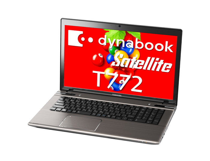 1TBのハイブリッドHDD搭載のノートPC「dynabook Satellite T772」