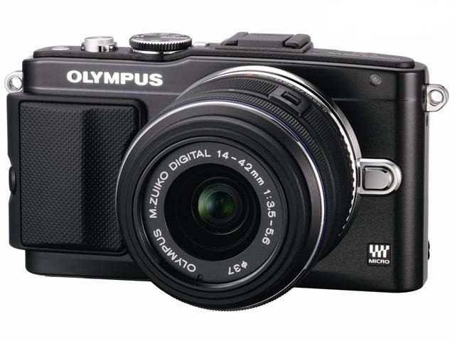 「OLYMPUS PEN Lite E-PL5 レンズキット」ブラック