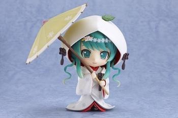 ねんどろいど 雪ミク いちご白無垢Ver.（C）Crypton Future Media,Inc. www.piapro.net