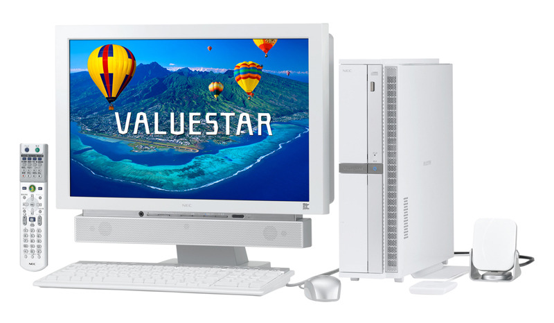 　日本電気（NEC）は16日、デスクトップPC「VALUESTAR」の夏モデルを発表した。「VALUESTAR S」「VALUESTAR L」シリーズそれぞれ3モデルがラインアップされている。VALUESTAR Sシリーズが4月19日発売で、VALUESTAR Lシリーズが4月26日発売。