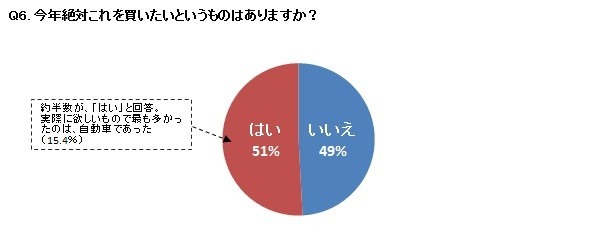 今年絶対これを買いたいというものはありますか？