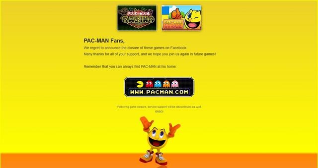 『PAC-MAN』はすでにクローズしています