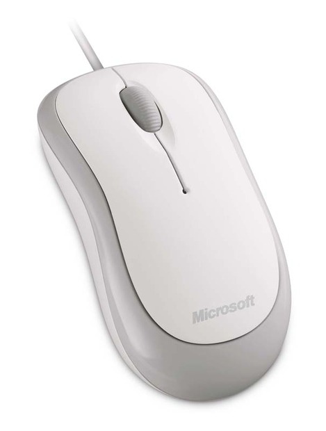 Microsoft Basic Optical Mouse（シルキー ホワイト）