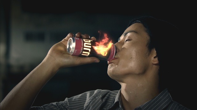 エナジー飲料「burn」CM