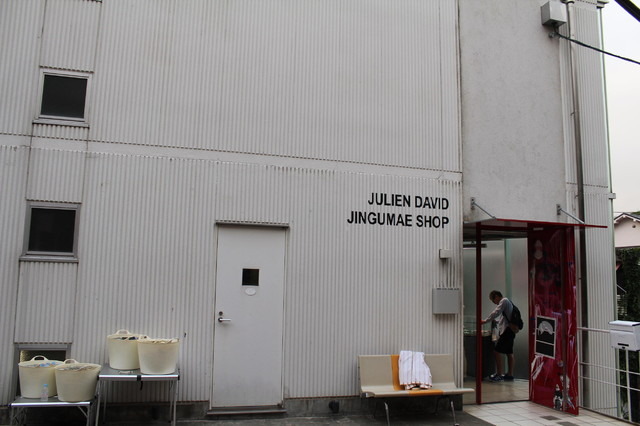 JULIEN DAVID JINGUMAE SHOPオープン