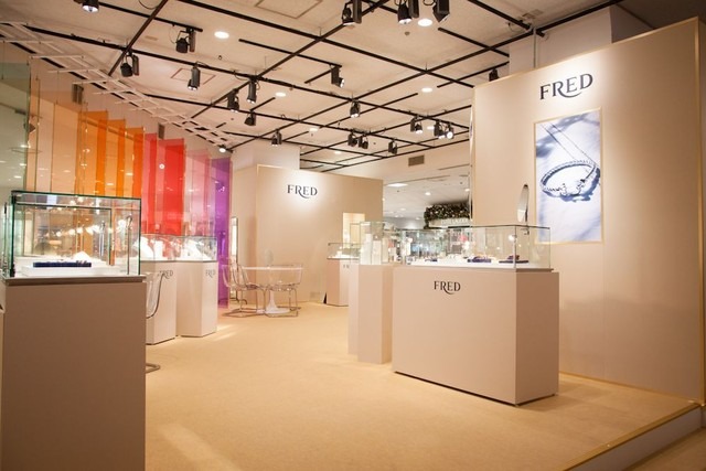 「FRED, Lights and Colors of the French Riviera」（伊勢丹新宿店本館1階ザ・ステージ）