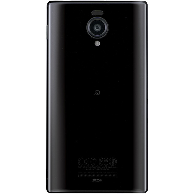 「AQUOS PHONE Xx 302SH」ブラックモデル