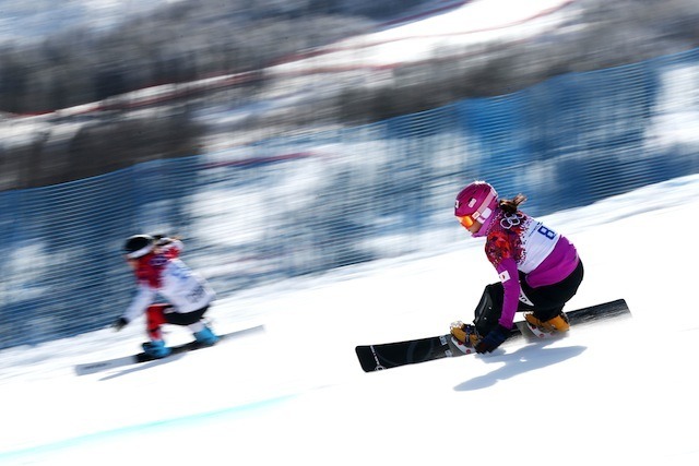 ソチ冬季オリンピック、竹内智香選手（2月19日）　(c) Getty Images