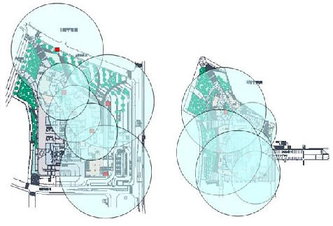 ThinkPark Tower　通信エリア