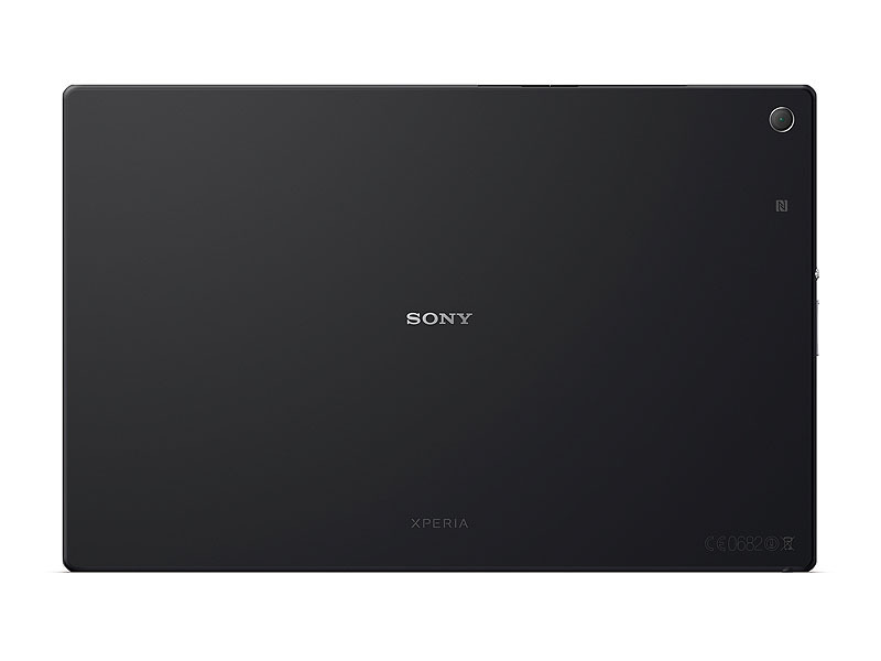 「Xperia Z2 Tablet」Wi-Fiモデル背面