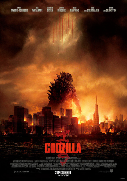 USデザイン・リバーシブルポスター／『GODZILLA』-(C) 2014 WARNER BROS. ENTERTAINMENT INC. ＆ LEGENDARY PICTURES PRODUCTIONS LLC