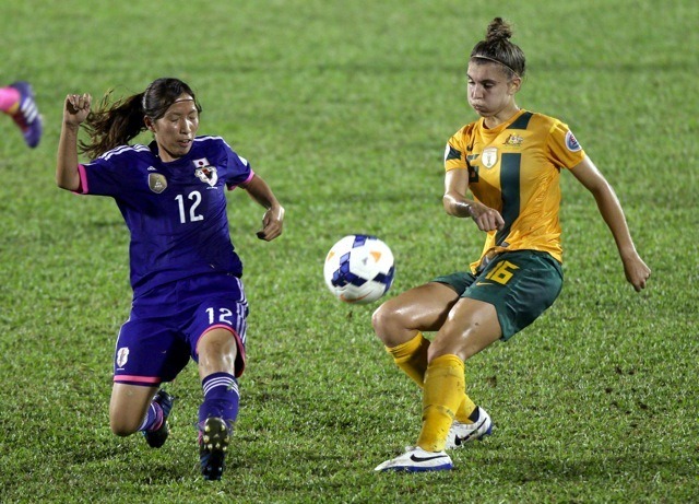 日本対オーストラリア（5月25日、AFC女子アジア杯決勝）　(c) Getty Images