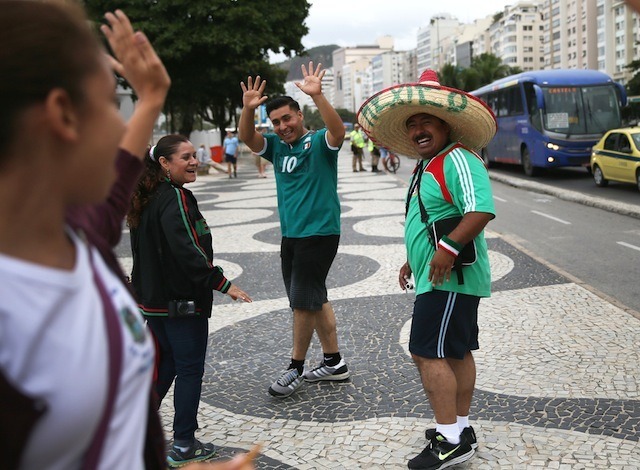 メキシコ・サポーター　(c) Getty Images