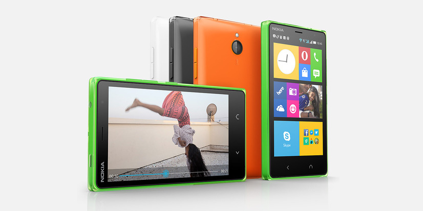 OSにAndroidベースの「Nokia X Software Platform 2.0」を採用する「Nokia X2」