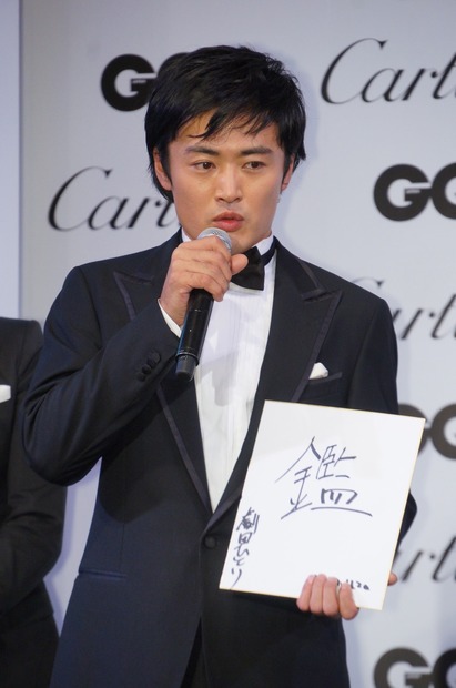 今年最も輝いた男たちを表彰する「GQ Men of the Year 2014」の授賞式