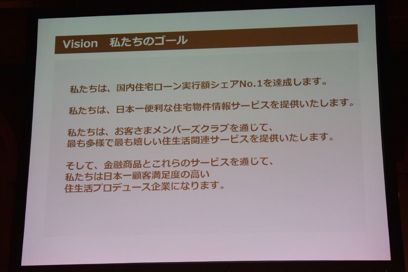 SBIモーゲージ、新社名「ARUHI」、新経営体制発表会