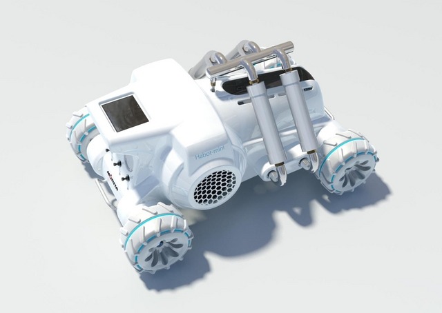 モリタの水を使わない消防車『Habot-mini（ハボットミニ）』