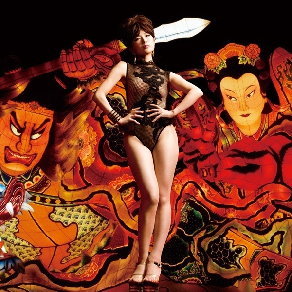 椎名林檎『長く短い祭/神様、仏様』ジャケット・ビジュアル