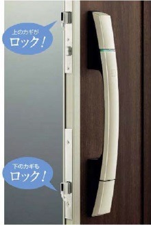 「スマートドア ヴェナード」に関しては、鍵穴が見えないためピッキング犯罪を抑止（画像はプレスリリースより）