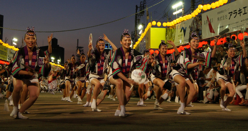 徳島の阿波踊り（c）Getty Images