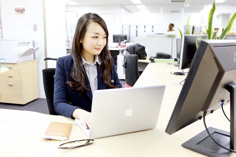 テクノモバイルの松本小鈴さん【写真：米玉利朋子】