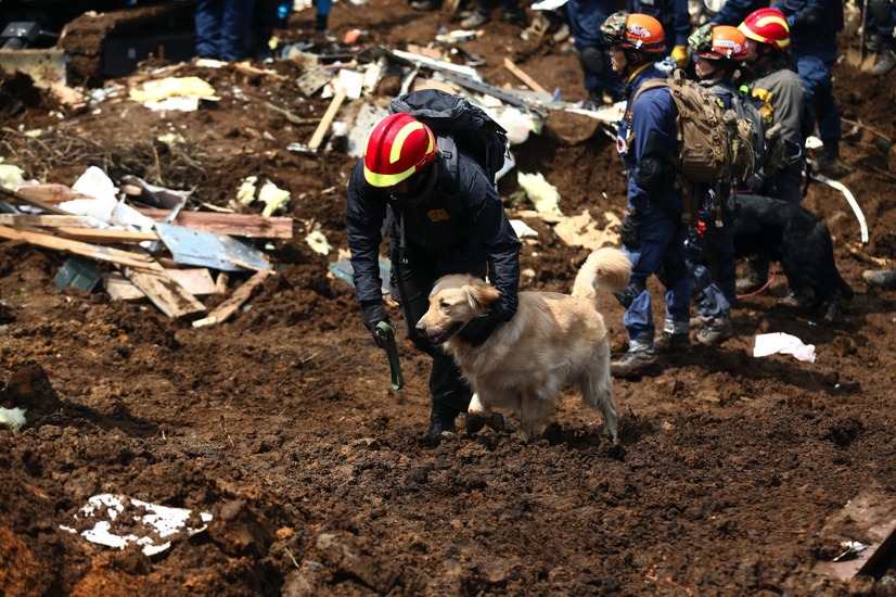 熊本地震　(c) Getty Images