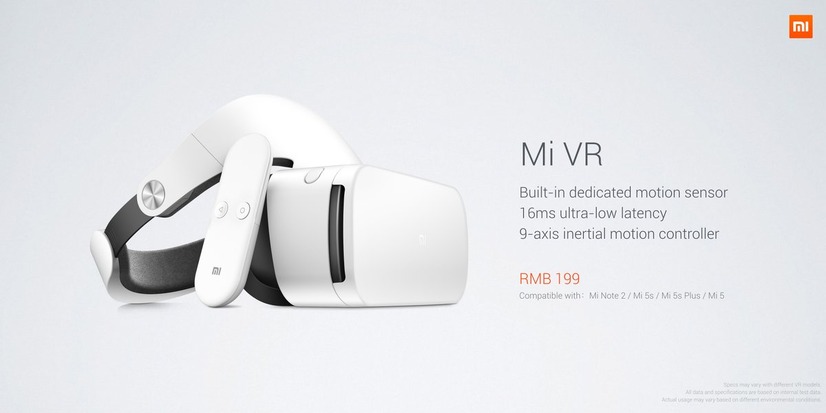 なんと約3,000円！Xiaomiが激安VRヘッドセット「Mi VR」発表