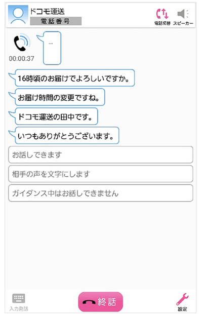 ドコモ、耳の聞こえづらいユーザー向けに「みえる電話」の提供を開始