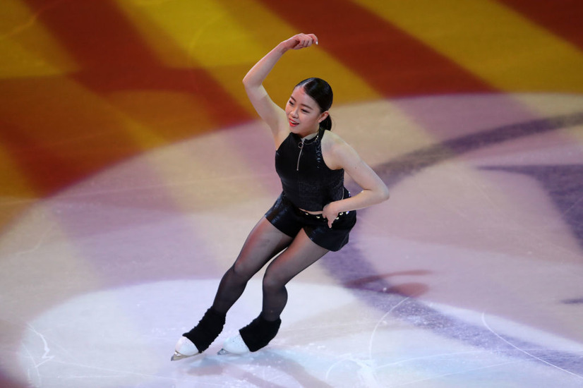 紀平梨花 (Photo by Linnea Rheborg/Getty Images)